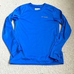 Boys Columbia Performance Ling sleeve shirt- size small (8)